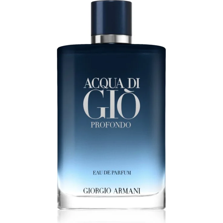 Armani Acqua di Giò Profondo, Eau de Parfum nachfüllbar für Herren, 200 ml, frischer und zeitloser Duft