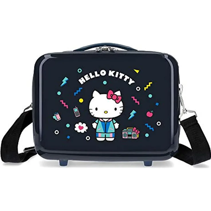 Hello Kitty Castle Anpassungsfähiger Schönheitsfall Blau 29x21x15 cms ABS