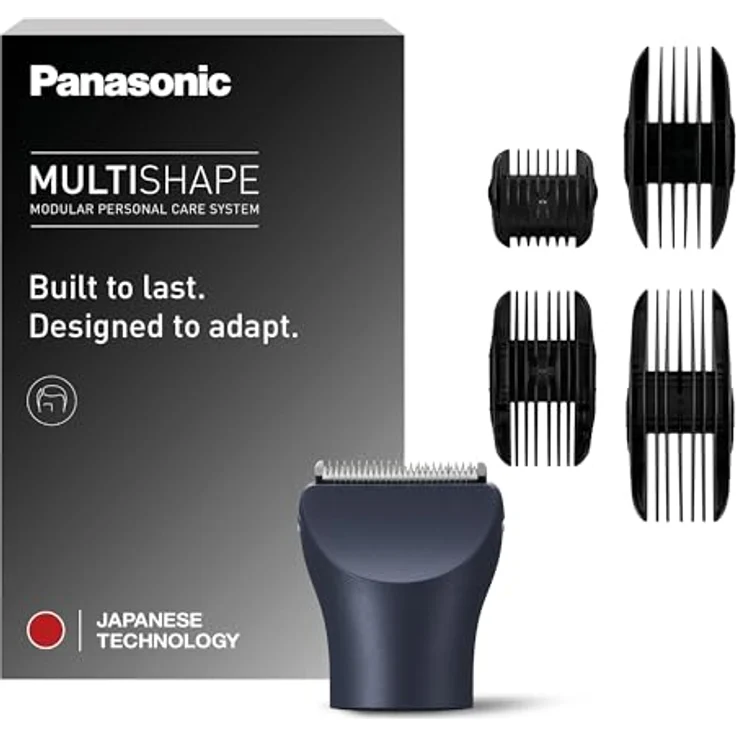 Panasonic HAARSCHNEIDERSET PROFFESIONAL (ER-CHC1-A301), Multishape Haarschneideaufsatz mit japanischer Klingentechnologie, 15 Längeneinstellungen – Bild 2