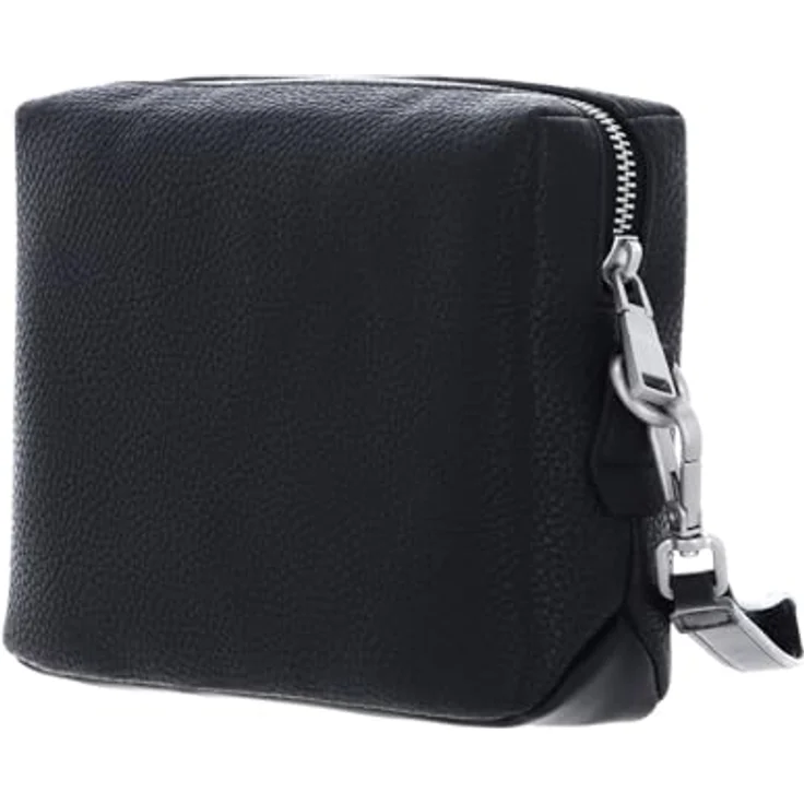 TOMMY HILFIGER TH Central - Essentials Washbag Black – Bild 4