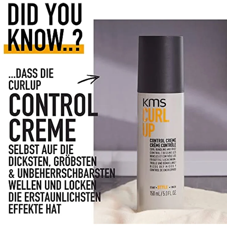 KMS Curl Up Control Creme 150 ml – Bild 7