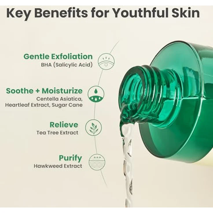 AXIS-Y Daily Purifying Treatment Toner 200ml, Toner for Clearer Skin with Soothing Properties – Bild 4