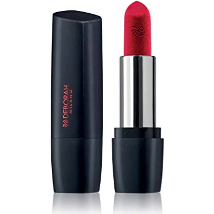 Deborah Milano Red Mat, Lippenstift 33 Timeless Red, matt mit Kollagen und Hyaluronsäure, nährend und beruhigend, 4,5 g – Bild 1