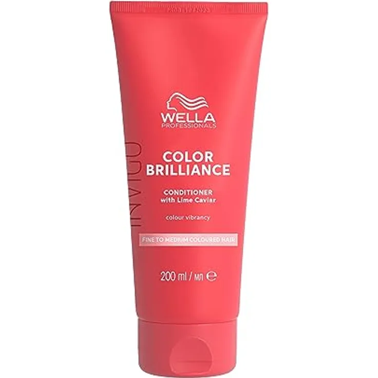 Wella Professionals Invigo Color Brilliance Conditioner fine – glättende Farbschutz-Haarspülung für feines, gefärbtes Haar – mit Vitamin E und Antioxidantien – 200 ml