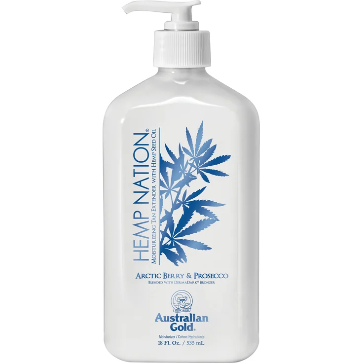 Australian Gold Hemp Nation Arctic Berry & Prosecco, Bodylotion 535 ml mit intensiver Feuchtigkeitspflege