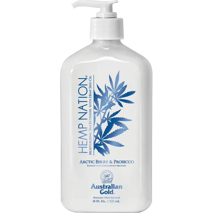 Australian Gold Hemp Nation Arctic Berry & Prosecco, Bodylotion 535 ml mit intensiver Feuchtigkeitspflege
