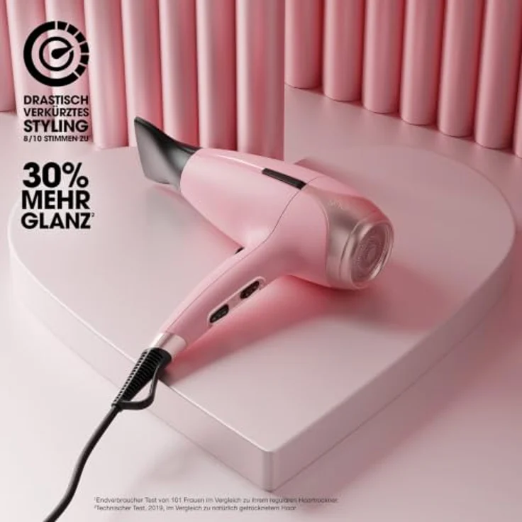 ghd helios® Haartrockner, professionelle Stylingkontrolle mit Aeroprecis™ Technologie, Dusted Pink – Bild 3