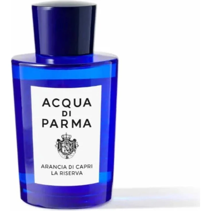 Acqua Di Parma Arancia Di Capri La Riserva, Eau De Parfum Spray 180ml, intensiver Duft mit italienischen Blutorangen und Rosmarin, blauer Flakon