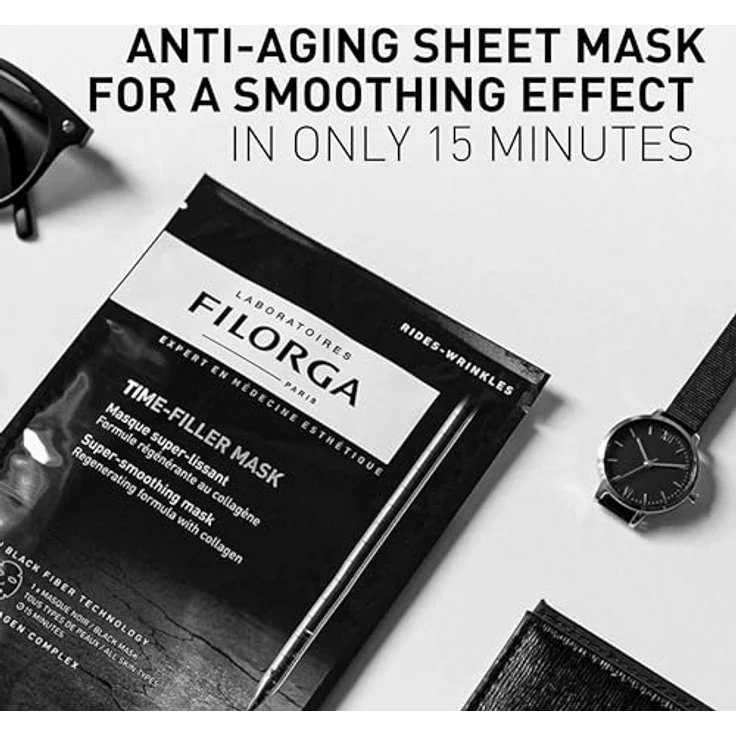 Filorga Time-Filler Mask 23 g, Anti-Aging, feuchtigkeitsspendend, Regenerierend – Bild 4