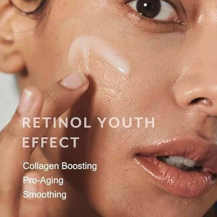 Mizon Retinol Youth 0,1% Gesichtsserum mit Faltenpflege, Bakuchiol, Peptiden und Niacinamid, 28 ml – Bild 3