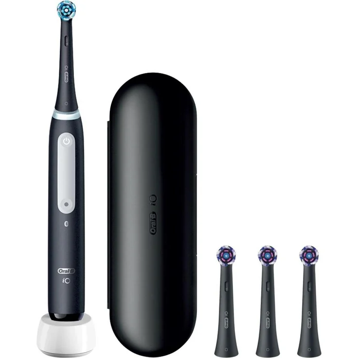 Oral-B IO3, Elektrische Zahnbürste mit oszillierender Technologie, 3 Stück
