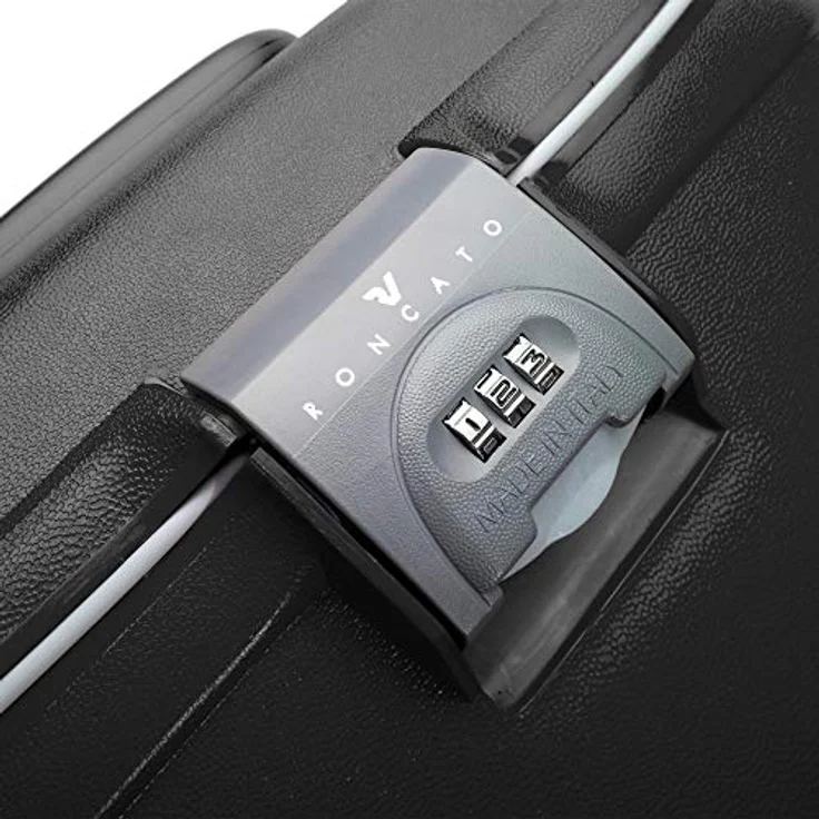 Roncato, Necessaire, Light - Beauty Case, Schwarz, (15 l) - Widerstandsfähig, wasserbeständig, mit Schloss und Flugzeug-tauglichen Maßen – Bild 5