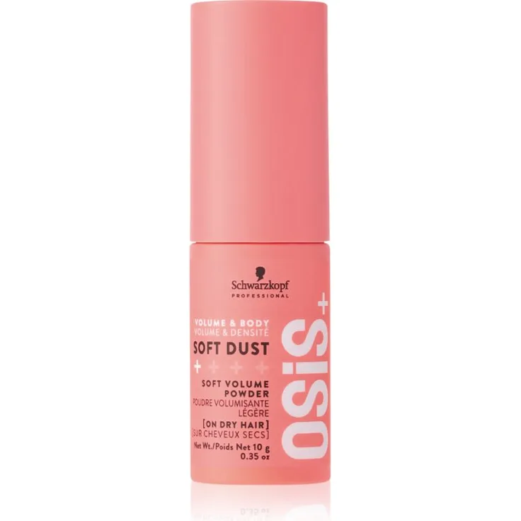 Schwarzkopf Professional Osis+ Soft Dust Haarpuder für Volumen und Glanz, 10 g, vegan, für feines Haar