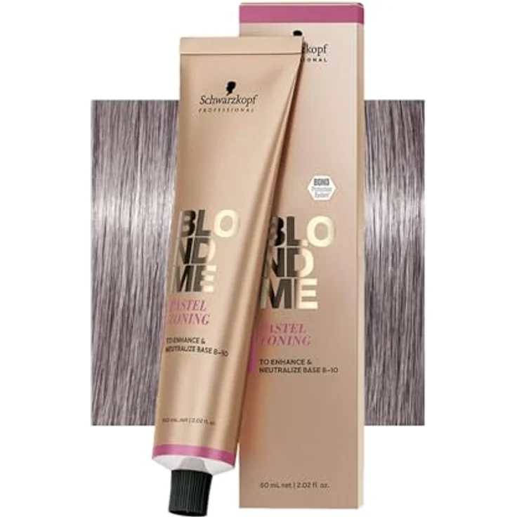 Schwarzkopf Blondme Blonde Toning 60ml - Toner, Schwarzkopf Blondme Blonde Toning:T - Steel Blue – Bild 2