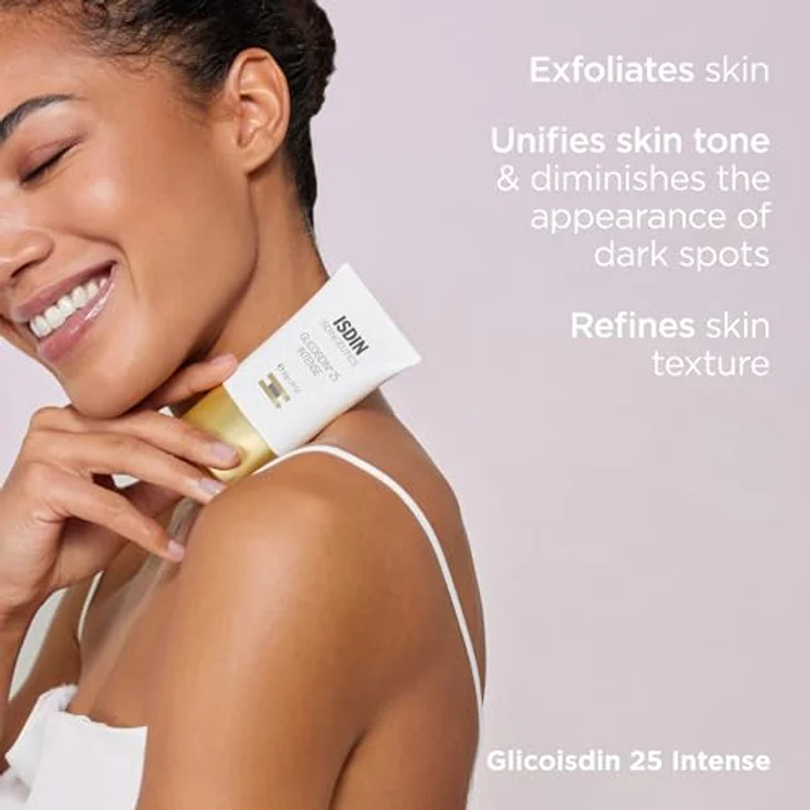 ISDIN Glicoisdin 25% Anti-Aging Facial Gel 50 ml - Reduziert Falten, feine Linien und Hautunreinheiten. Verbessert die Elastizität und Leuchtkraft – Bild 4