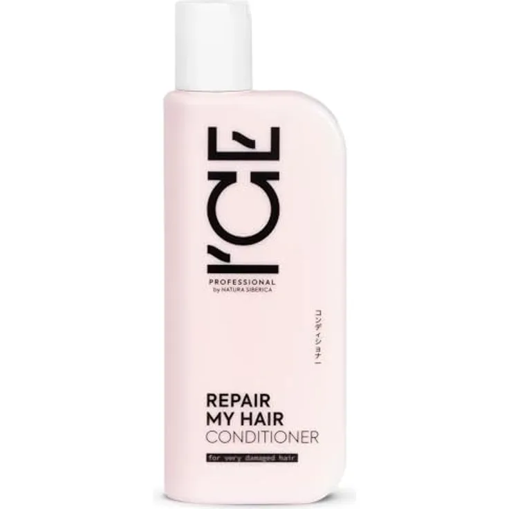 Natura Siberica ICE Professional Repair My Hair, regenerierender Conditioner mit Tiefenwirkung und Keratin, 250 ml, vegan