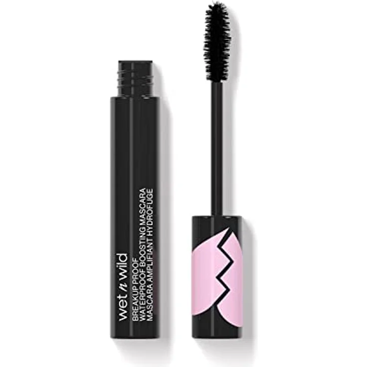 wet n wild Megalast Breakup Proof Waterproof Boosting Mascara, 8 ml, ultra black, volumengebende Formel mit Rizinusöl und Vitamin E – Bild 4