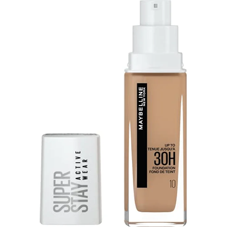 Maybelline Teint Make-up Superstay activewear 30h Foundation #10-ivory 30 ml – Bild 2