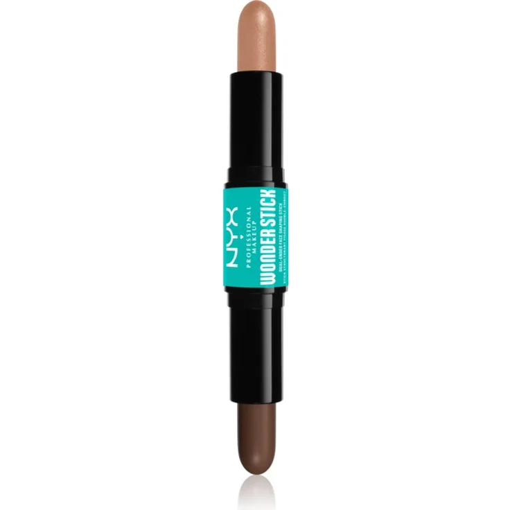 NYX Professional Makeup Wonder Stick Dual Face Lift, beidseitiger Konturenstift zur Gesichtsmodellierung, Farbton 06 Rich, 2x4 g