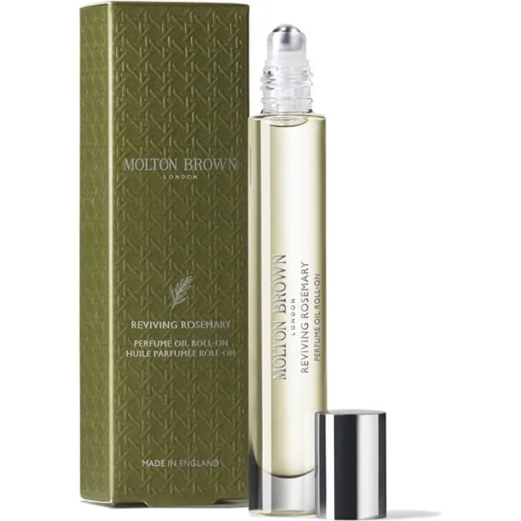 Molton Brown Reviving Rosemary Perfume Oil Roll-On, 10ml - Belebender Duft mit Rosmarin, Geranie und Patchouli