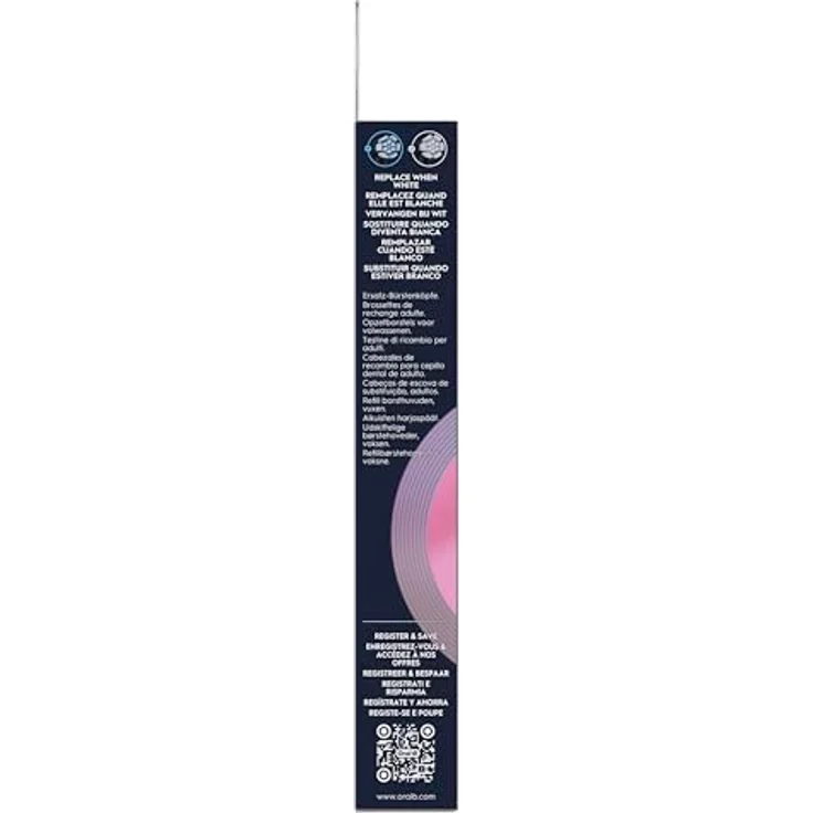 Oral-B Gentle Care Ersatzbürsten, weich, schwarz, für empfindliches Zahnfleisch, 2 Stück, exklusiv für Oral-B iO – Bild 5
