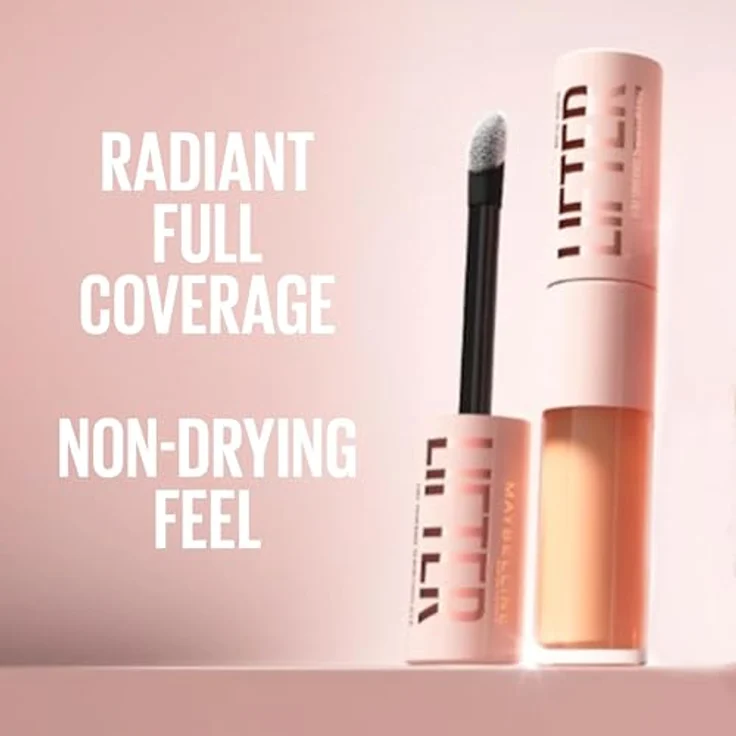 MAYBELLINE NEW YORK Lifter Concealer Farbton 15, aufhellender Concealer, 11 ml für makelloses Hautbild – Bild 4