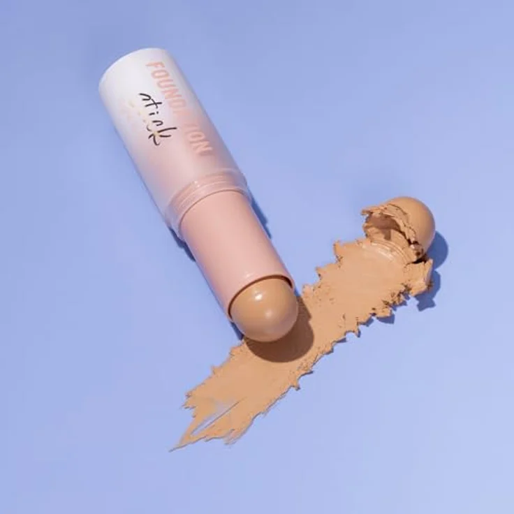 essence cosmetics FOUNDATION stick, Nr. 160, Nude, pflegend, abdeckend, weichzeichnend, natürlich, vegan, ölfrei, ohne Konservierungsstoffe, ohne Parabene, 1er Pack (10g) – Bild 5