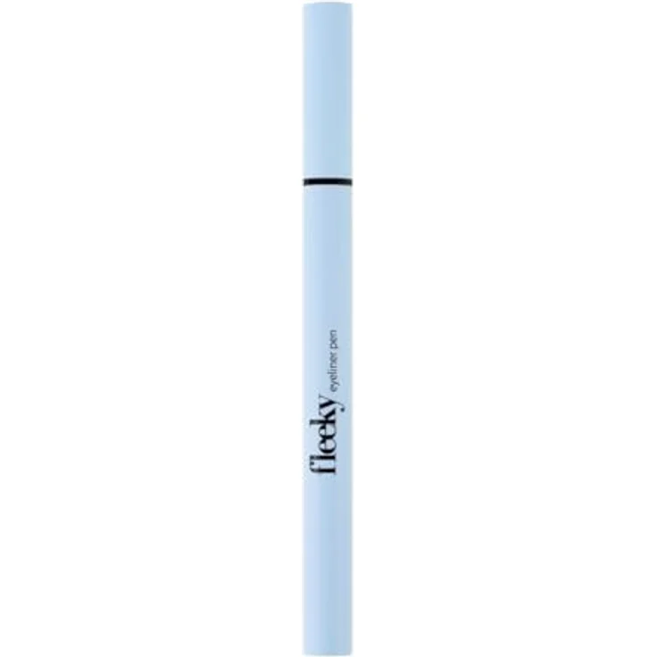 Fleeky Eyeliner Pen, Tiefschwarz, hochpigmentierter Lidstrich, wasserfest, 0,7 g – Bild 5