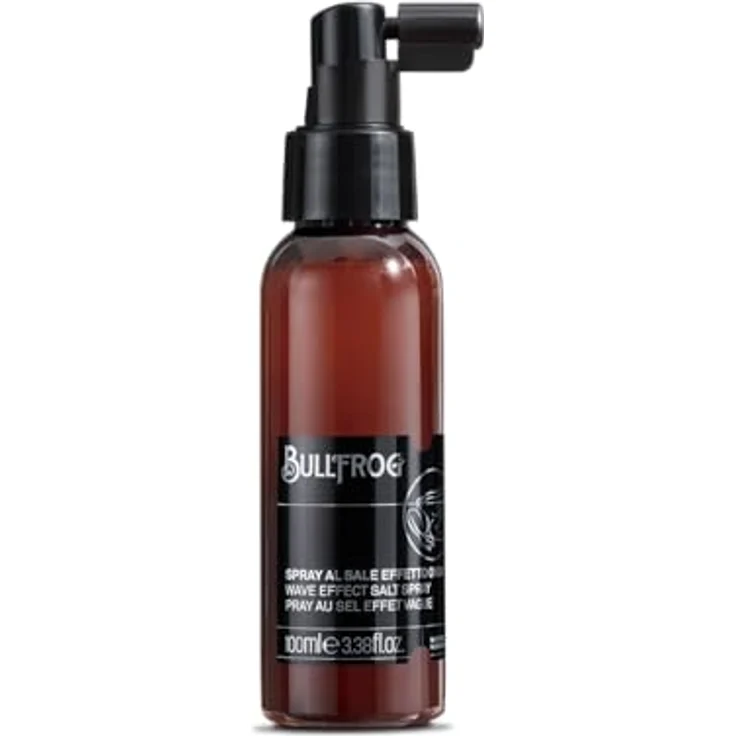Bullfrog Salzspray mit Wellen-Effekt, strukturierendes Haarspray für Volumen und kraftvollen Look, 92,5% natürliche Inhaltsstoffe, 100 ml – Bild 1
