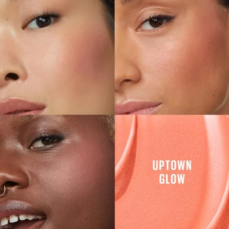 Maybelline Sunkisser Blush 4,7 ml - UPTOWN GLOW, flüssiges Rouge für strahlenden Effekt und sonnengeküsste Haut, angereichert mit Vitamin E – Bild 3