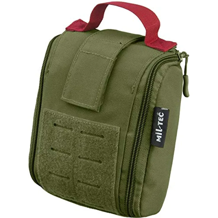 Mil-Tec Unisex – Erwachsene Erste-Hilfe-Paket-13491001 Erste-Hilfe-Paket, Oliv, Einheitsgröße