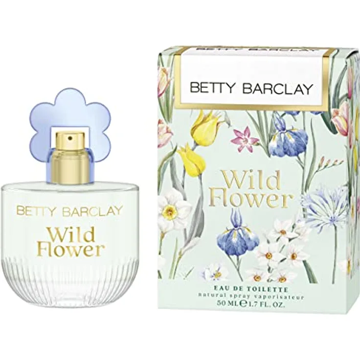 Betty Barclay® Wild Flower | Eau de Toilette - frisch - florale - feminin - ein natürlicher Duft für selbstsichere Frauen | 50ml Natural Spray