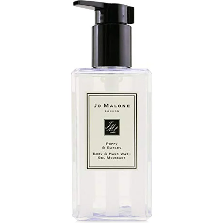 Jo Malone London Poppy & Barley Body & Hand Wash, Duschgel mit natürlichem Glycerin und Wiesenschaumkraut-Öl, 250 ml – Bild 1