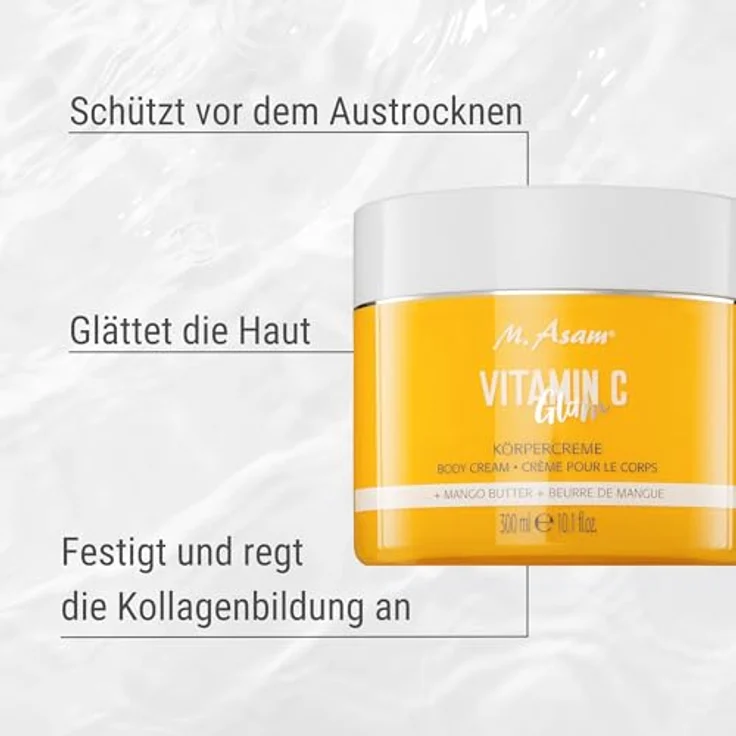 M.Asam Vitamin C Glam Körpercreme 300 ml – Bild 3