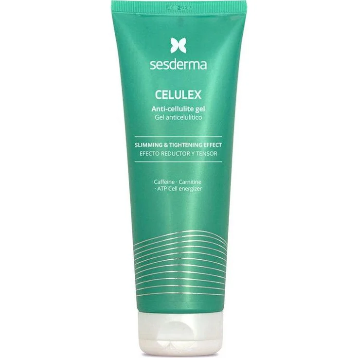 Sesderma Celulex Anticellulite-Gel, 200 ml Körpergel zur Reduktion von Cellulite und Verbesserung der Hauttextur