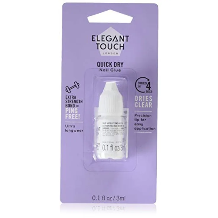 Elegant Touch 4 Second Protective Nagellack Clear, 3 ml