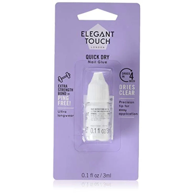 Elegant Touch 4 Second Protective Nagellack Clear, 3 ml – Bild 1