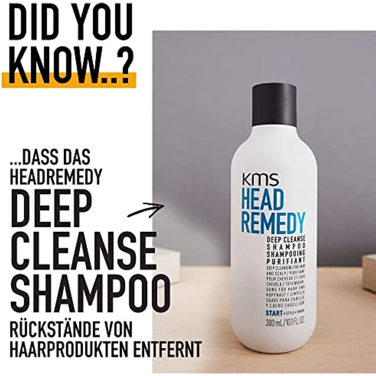 Kms Head Remedy Deep Cleanse Shampoo 300 ml – Bild 6