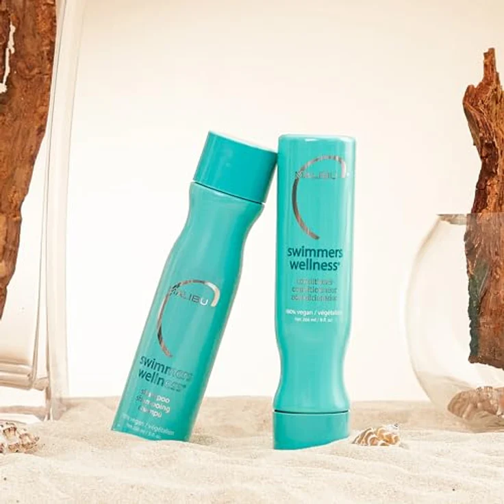 Malibu C Swimmers Wellness Conditioner, 266 ml Haarspülung für Damen, vegan, ohne Sulfate, nährend und schützend – Bild 5