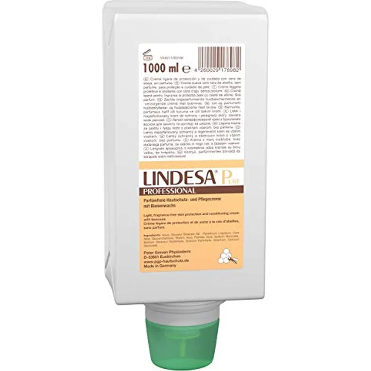 Physioderm LINDESA Pure PROFESSIONAL 1000 ml Varioflasche, parfümfrei
