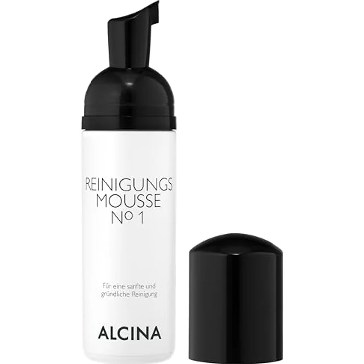 ALCINA N°1 Reinigungsmousse No.1, Reinigungsschaum für die tägliche Gesichtsreinigung, 150 ml mit mildem Tensidsystem und feuchtigkeitserhaltenden Komplexen – Bild 2