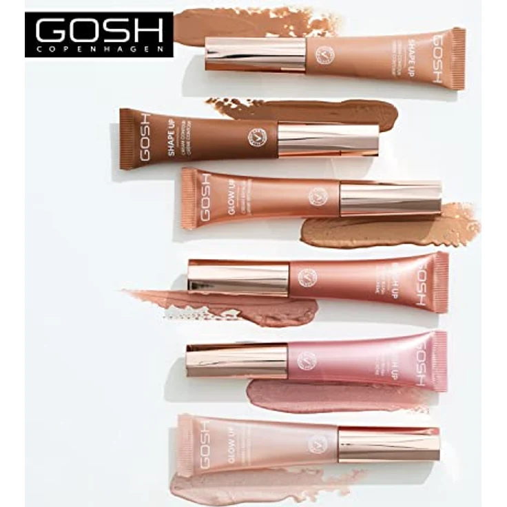 Gosh SHAPE UP #002 Mitteltief, Bronzer für Damen zur Gesichtsmodellierung, vegan, 14 ml – Bild 5