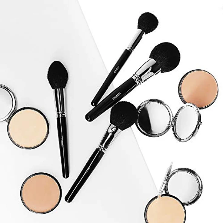 TB TOOLS FOR BEAUTY T4B LUSSONI Powder Brush Professioneller Schminkpinsel für Lose Puder Makellose Haut PRO 206, Robust und langlebig – Bild 2
