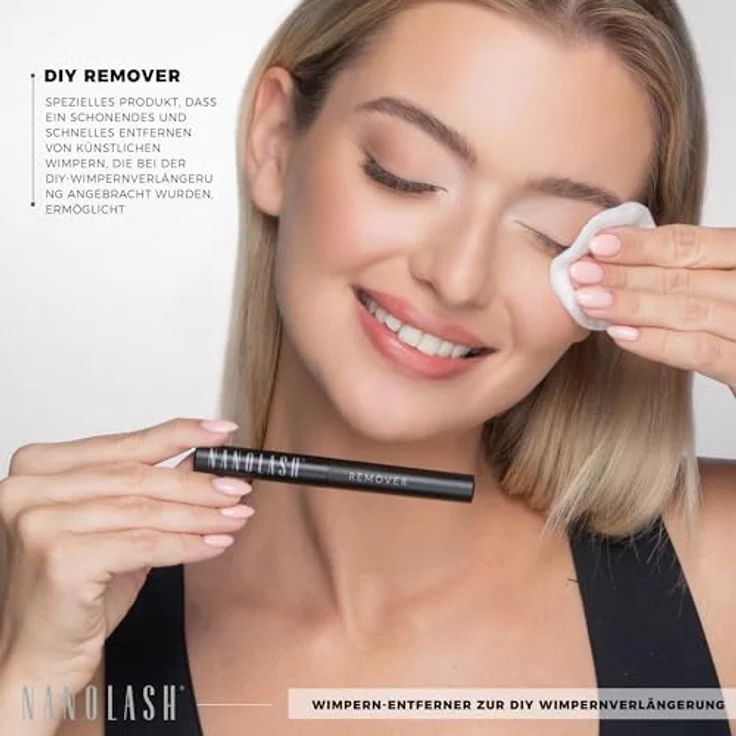 Nanolash Remover für cluster wimpern 5ml - löst Kleber in Sekunden auf - Preisvergleich – Bild 2