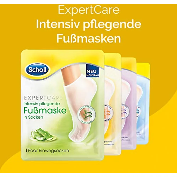 Scholl Intensiv Aloe Vera Fußmaske 3 Stück – Bild 8
