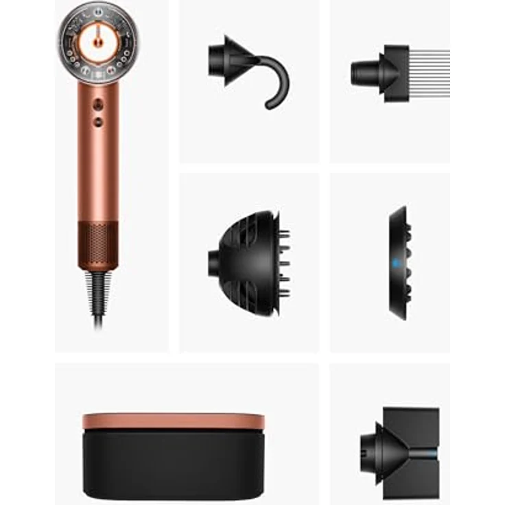 Dyson Supersonic Nural HD16 T3/T4, Haartrockner für Damen in Amber Silk – Bild 3