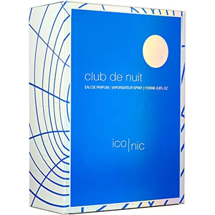 ARMAF Club De Nuit Blue Iconic Körperspray, EDP, 200 ml, ideal für Herren – Bild 2