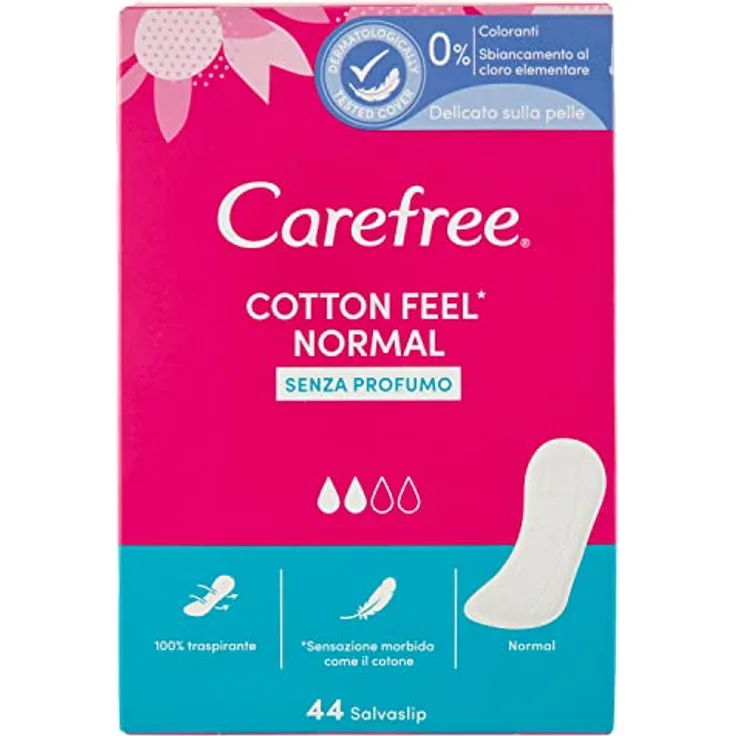 Carefree PZ. 44, Damenbinden atmungsaktiv, 14 Stück