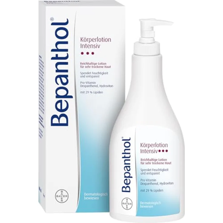 Bepanthol Intensiv Körperlotion Spenderflasche 400 ml  – Bild 2