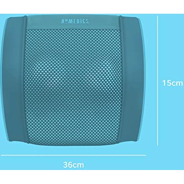 HoMedics GEL Massagekissen wiederaufladbar, Gezielte, tiefenwirksame Shiatsu Massage mit Gel-Technologie und Akku, vielseitig einsetzbar, mit Wärmefunktion – Bild 8